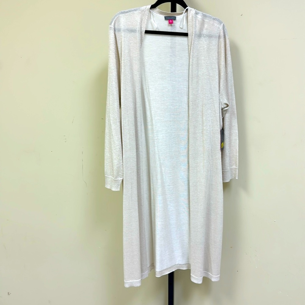 Plus size Vince Camuto long sweater